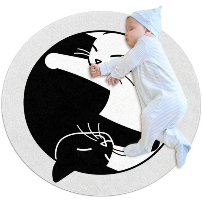 Dessin Anime Chat Noir Et Chat Blanc Tapis De Jeu Rond Pour Tapis De Jeu Pour Bebe Tapis De Salle De Bain Antiderapant D Cdiscount Maison Dessin Anime Chat Noir Et Chat Blanc Tapis De Jeu Rond Pour Tapis De Jeu Pour Bebe Tapis De Salle De Bain Antiderapant D Cdiscount Maison