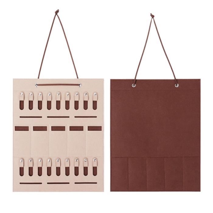 Organisateur De Sac à Main Bag In Bag En Feutre Avec Compartiments - Beige