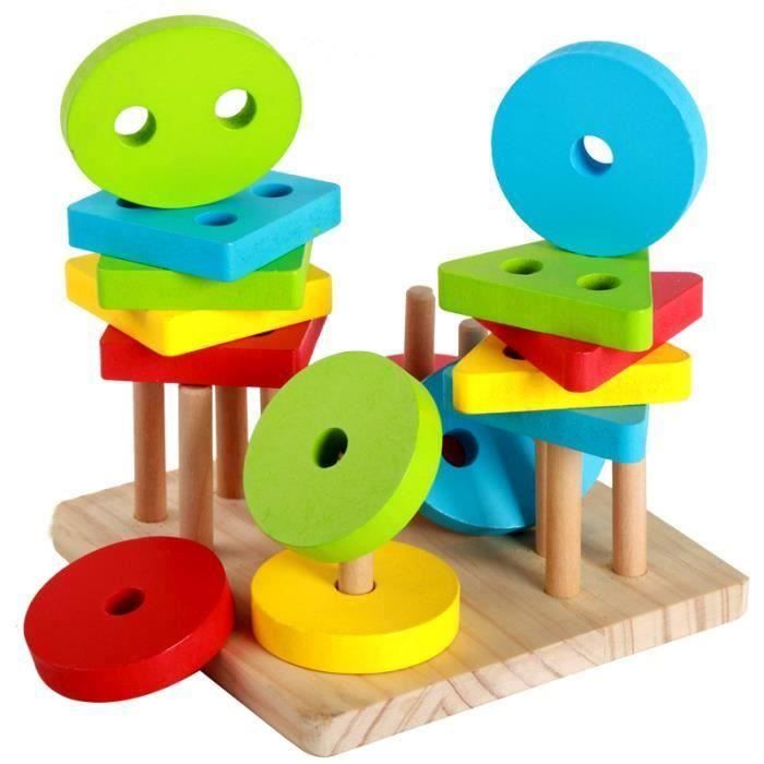 HaoVrisn 45 Pièces Bâtiments Magnétiques Pour Enfants - Jouets Créatifs 3 à 8 Ans