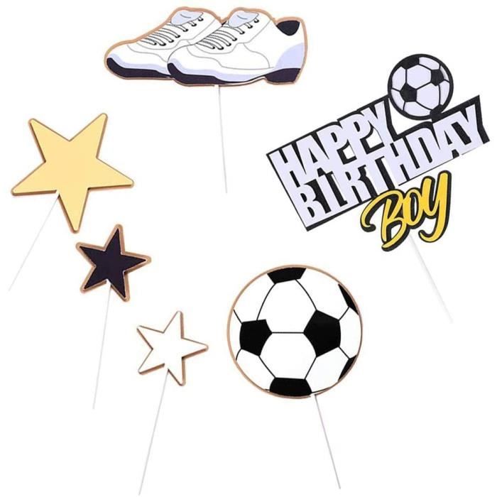 6 Pieces Gateau D Anniversaire Football Football Cake Topper Decoration Fete Cake Topper Joyeux Anniversaire Gateau Pour Baby106 Cdiscount Maison 6 Pieces Gateau D Anniversaire Football Football Cake Topper Decoration Fete Cake Topper Joyeux Anniversaire Gateau Pour Baby106 Cdiscount Maison