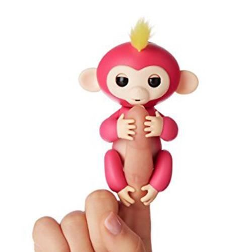 Ositos Y Otros Animales De Peluche Fingerlings Ouistiti Noir Bebe Singe Interactif De 12cm Neuf Sozd