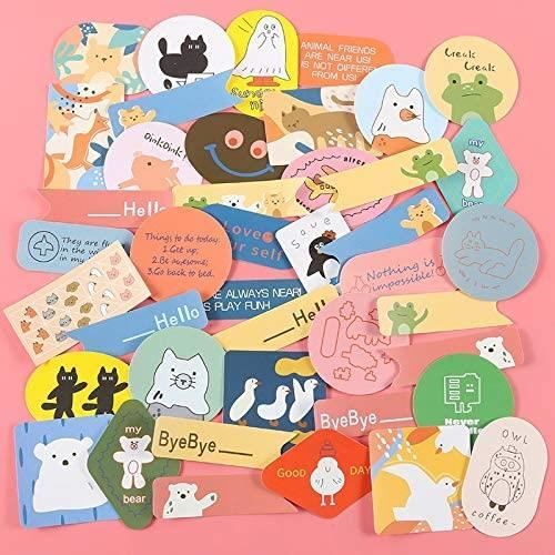 Autocollants mignons en forme de lapin pour scrapbooking, journal
