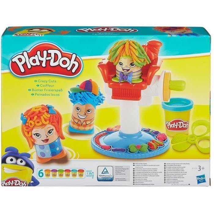 PLAY DOH COIFFEUR PATE A MODELER Cdiscount Jeux Jouets