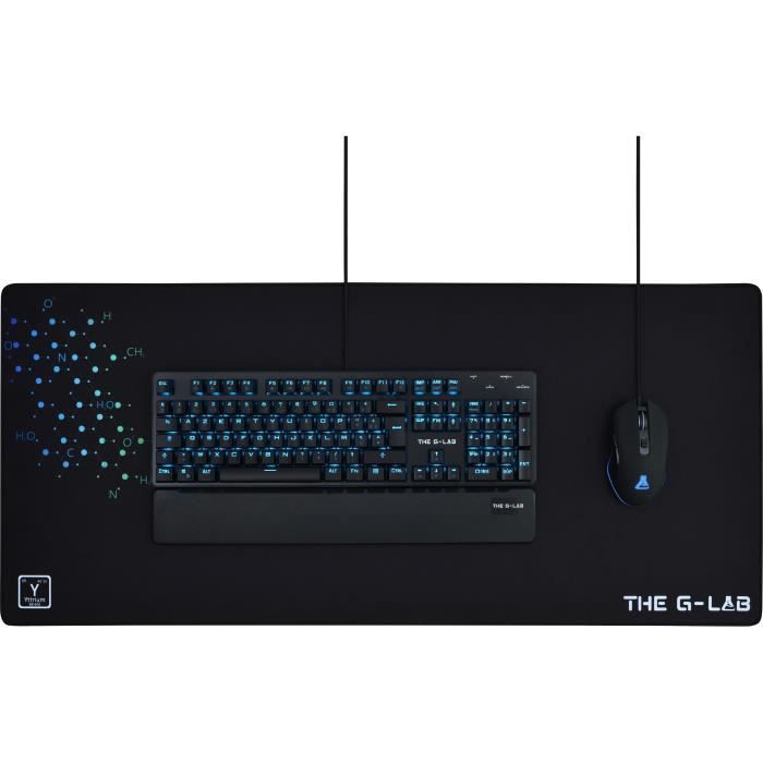 Tapis de Souris XXL Gamer RGB avec 12 Modes d'Eclairage 800 x 300 x 4mm  Très Grande Gaming Tapis - Cdiscount Informatique