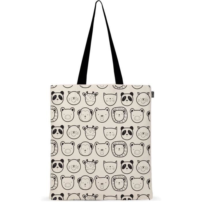 Eco Right Ecoright Sac Toile Coton, Imprimée Sac Course