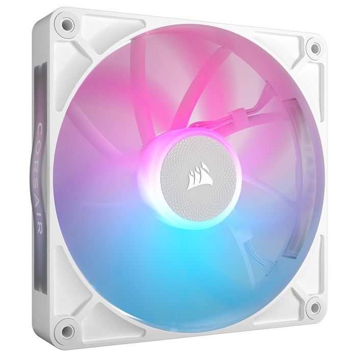 Refroidissement PC – CORSAIR – CO-9051023-WW – Kit dextension ventilateurs PWM iCUE LINK RX140 RGB 140 mm White