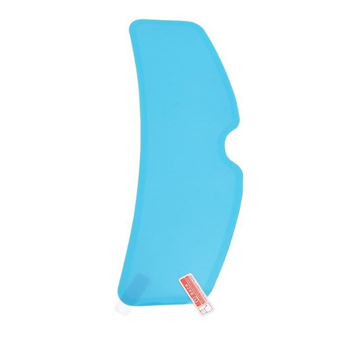 Film de pluie pour casque de moto 24,5 cm - Visière universelle anti-buée - Pour le cyclisme - 24,5 cm