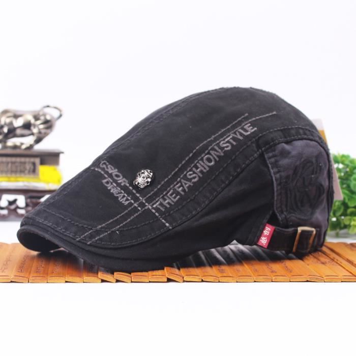 Casquette Vintage 8 Panneaux à Carreaux - Béret De Conduite, Taille Unique, Style Journaliste Années 20