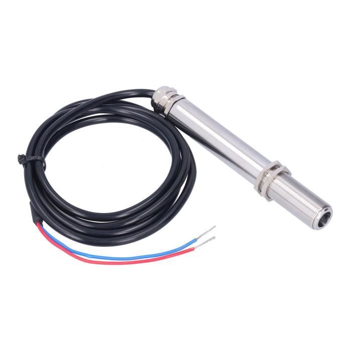 2 Sondes De Température NTC 100K - Câble 40 Cm - Tête En Acier Inox - Pour Thermomètre Numérique