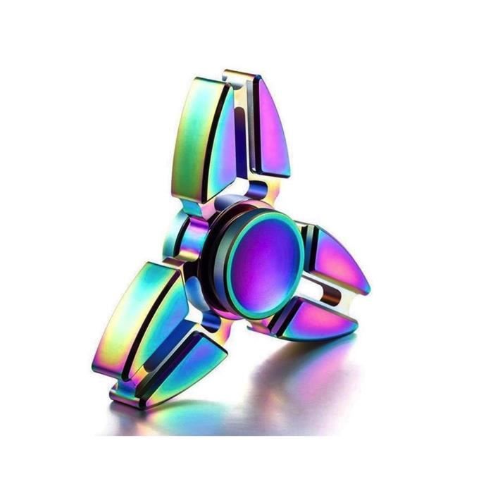 Hand Spinner MÉTAL Arc en Ciel Rainbow