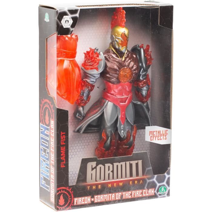 Gormiti Figurine articulée de 27 cm Gormiti avec arme Feu - vue 2