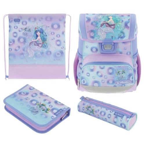 Cartable - HERLITZ - LOOP PLUS MYSTIC MERMAID - Rose - Taille unique - Primaire