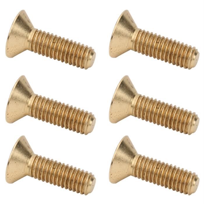 LAZIRO Boulon M7 à Six Pans Creux Vis à Tête Moletée Boulons En Acier