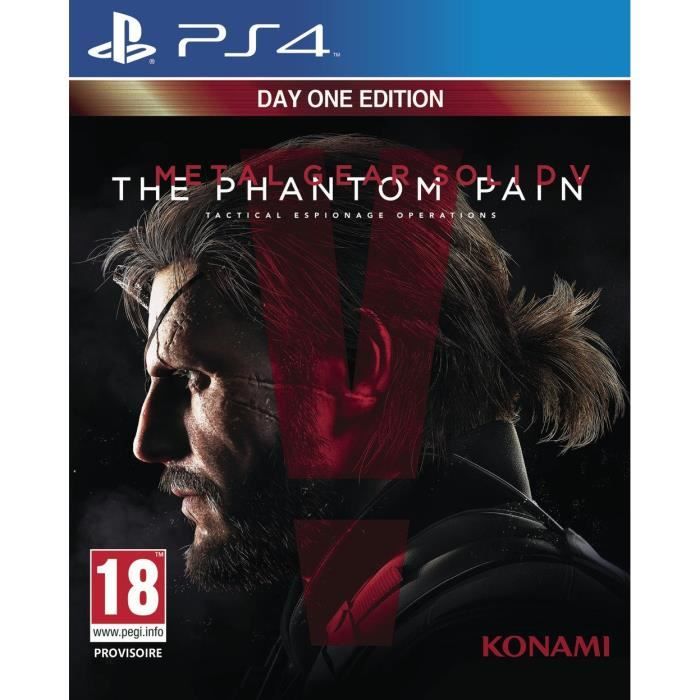 Metal Gear Solid V : The Phantom Pain Edition Day one Jeu PS4
