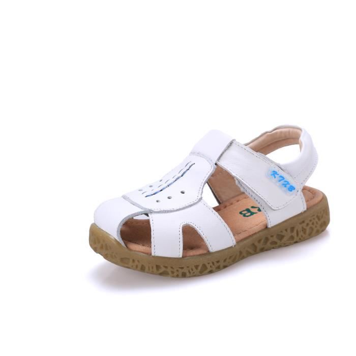sandales cuir garcon