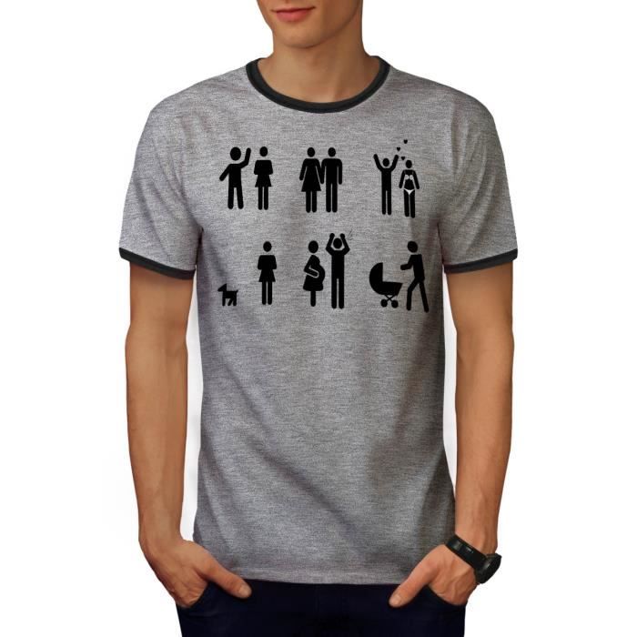 Mariage Amour Couple Drôle Drôle La Vie Men S 2xl T Shirt Le
