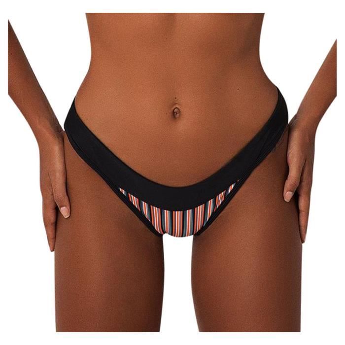 Maillot De Bain Bikini NEW LOOK Taille 12 Bonnet C/D - Haut Et Bas - Couleur Cerise & Blanc - Occasion Très Bon état