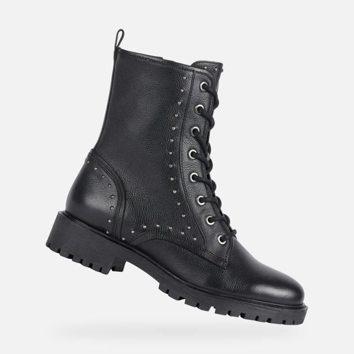 Bottines motard femme lacet shop