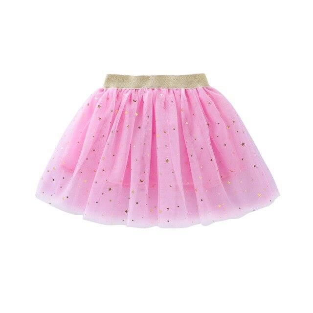 Jupe Tutu Asymétrique En Tulle Pour Fille 2-12 Ans | Taille élastique | Pour Danse, Fêtes Ou Quotidien | Couleurs Vives - 9