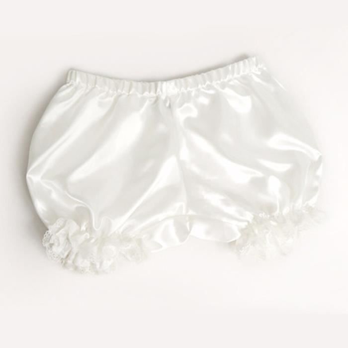 GRACEART Short En Coton Dentelle Lolita – Bloomers De Sécurité Pour Filles Et Femmes, Style Cosplay Kawaii Respirant (S)