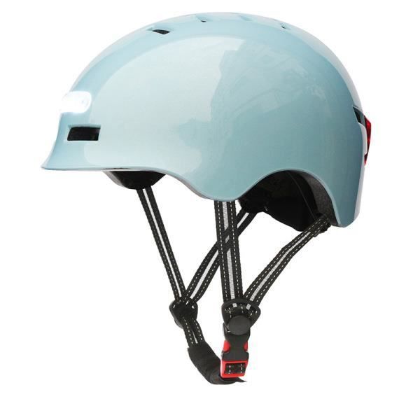 Casque Ouvert Pour Trottinette Et Vélo électrique - Avec Visière - Taille Réglable 45-65cm - Pour Adultes Et Ados - 10