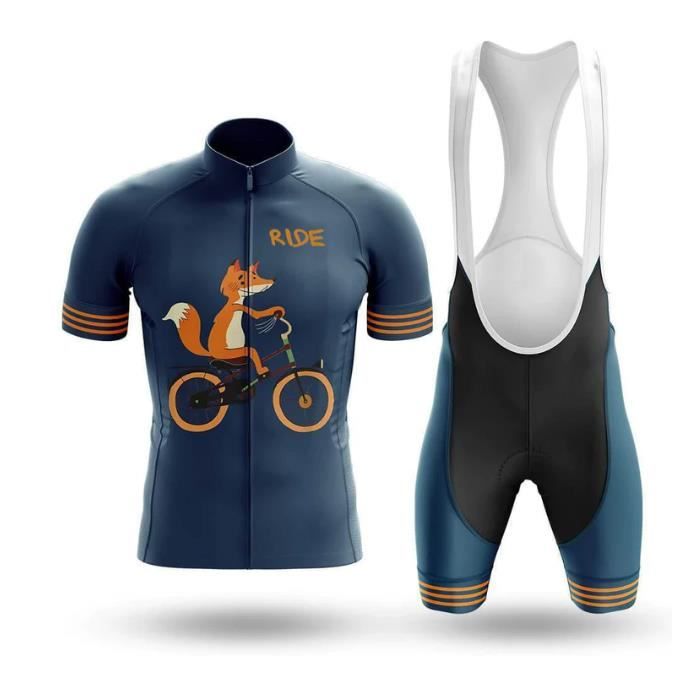 Maillot de cyclisme essentiel à manches courtes pour hommes - Noir – Keada Sports
