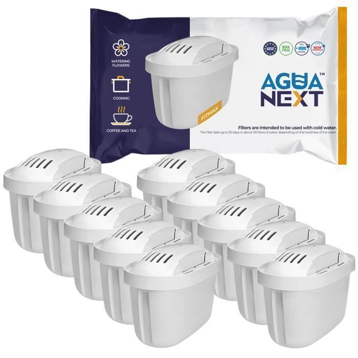 Filtre à eau Agua Next Fitmax 4 pièces pour carafes Dafi, Aquaphor Filtre à eau Agua Next Fitmax 4 pièces pour carafes Dafi, Aquaphor