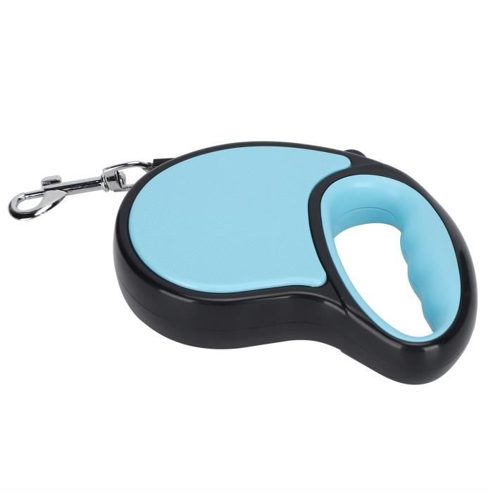 Meilleurs prix pour Laisse rétractable pour chien - OMABETA - 5m - Poignée antidérapante - Polyester - Bleu