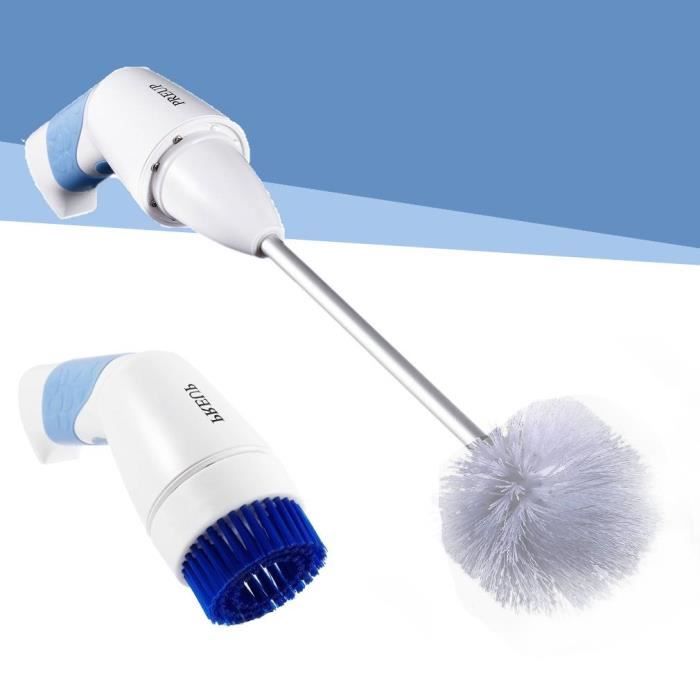 Brosse Electrique Nettoyage Avec 3 TêTes de Brosse Remplaçables, Brosse  Rotative Nettoyage Pour Salle de Bain Cuisine Carrelage - Cdiscount Au  quotidien