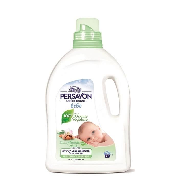 Lot De 7 Persavon Bebe Lessive Liquide A L Amande Douce Bio 1 485 L Cdiscount Electromenager