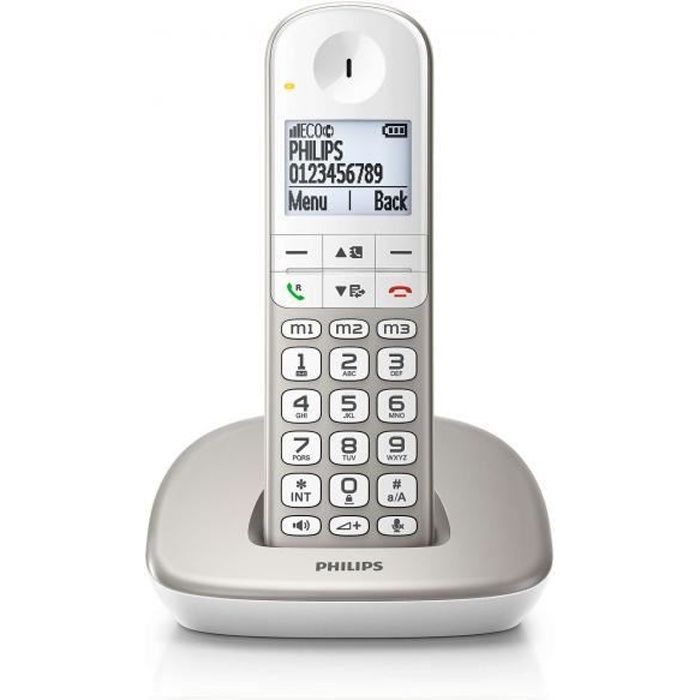 Philips wireless landline telephone XL4901S23 - vue 2