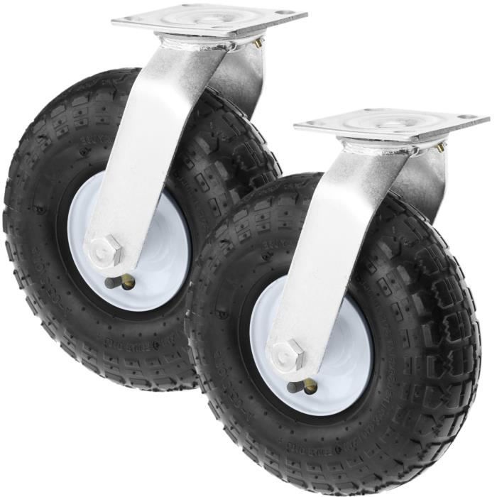 PrixPrime - Roue Pneumatique Pour Brouette 8x2.5" Et 90Kg 2