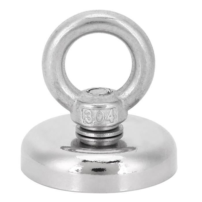 Fermoir Magnétique Pour Filet De Pêche – Boucle Aimantée Acier Inoxydable, Simple Ou Double