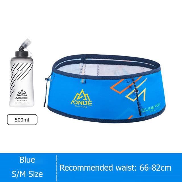 Ceinture de Course Running Belt Sac Banane de Sport Etanche Sacoche Running Belt Réglable Multi-Pochette Légère pour iPhone 12/11 Pro Max/11 Pro Téléphones Jusqu'à 6.8 pour la Course à Pied, Voyage