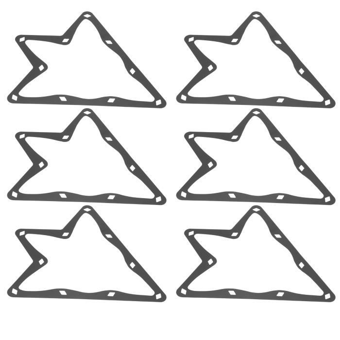 Support Triangle Losange En Bois Massif Pour Boules De Billard - Cadre Rack Américain, Britannique Ou Rhombus, Style Rétro Élégant