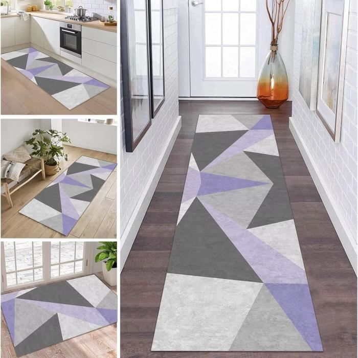 Tapis Salon Facile à Nettoyer Tapis De Passage Tapis De Passage Couloir 80X120Cm Lavable Antiderapant Lavable En Machine Tapis D Exterieur Impermeable