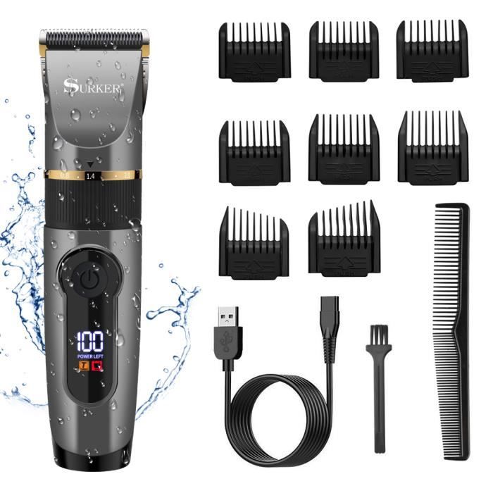 Tondeuse 3 En 1 Surker - Corps, Barbe, Nez, étanche IPX7 - Neuve Sous Blister
