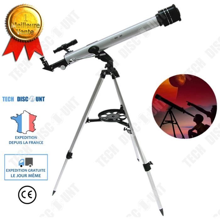 Télescope astronomique avec trépied Observation de... - Grandado