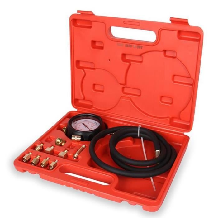TD® @ BonAchat Coffret kit outil testeur moteur et pression d'huile Manomètre hydraulique