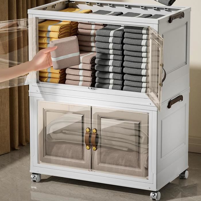 Grande Bo te De Rangement Pliable En Plastique Avec Couvercles Avec grande-bo-te-de-rangement-pliable-en-plastique-avec-couvercles-avec