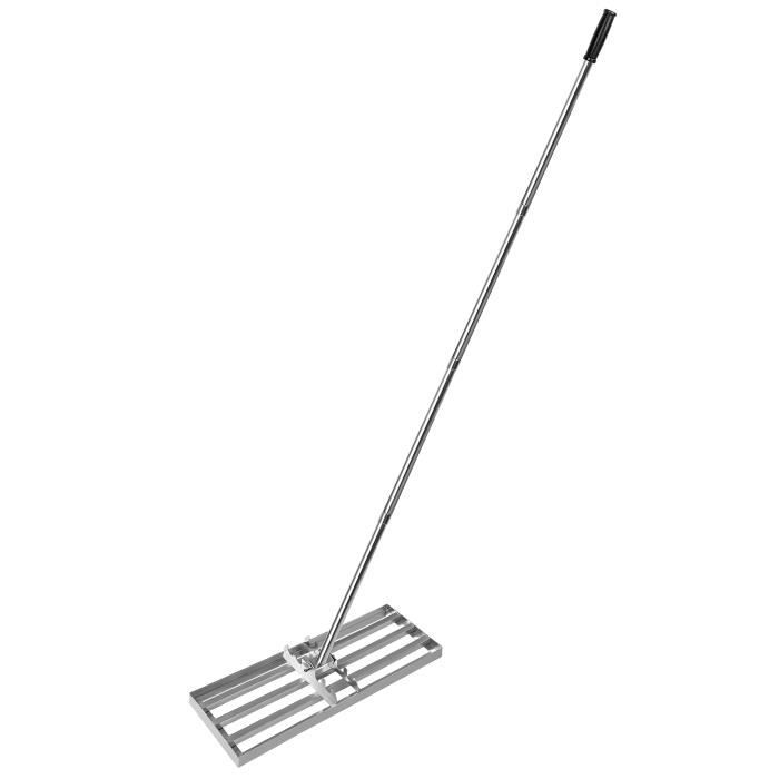 Rateau Sable Râteau à Sable Plage 140cm - Acier Inoxydable, Tamis Amovible, Pêche Et Détection Tamis Sable Détection Métaux