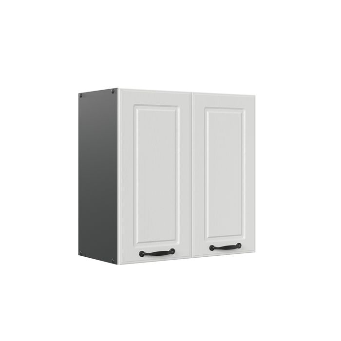 Elément haut de cuisine R-Line 60cm Blanc campagne/Anthracite Vicco 36583