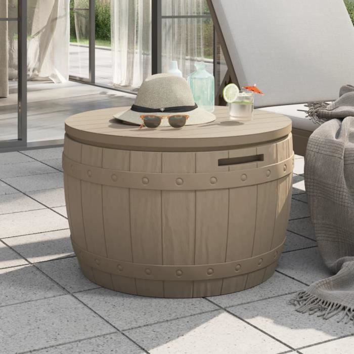 vidaXL Boîte de rangement 3 en 1
