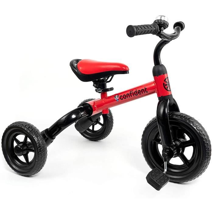 3 En 1 Tricycle Bebe Evolutif Velo Bebe 2 5 Ans Draisienne Enfants Garcons Filles Trotteur Bebe 18 A 48 Mois Jeux Exterieur Cdiscount Sport