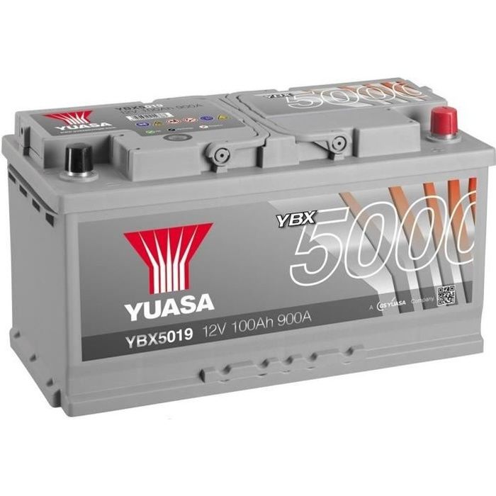 YUASA Silver High Performance Batterie Auto 12V 100Ah 900A
