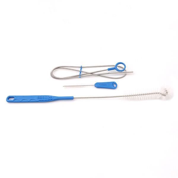 Kit De Nettoyage Biberon YOTIME Voyage - 6 En 1 Silicone - Brosse, Égouttoir, Distributeur - Rose