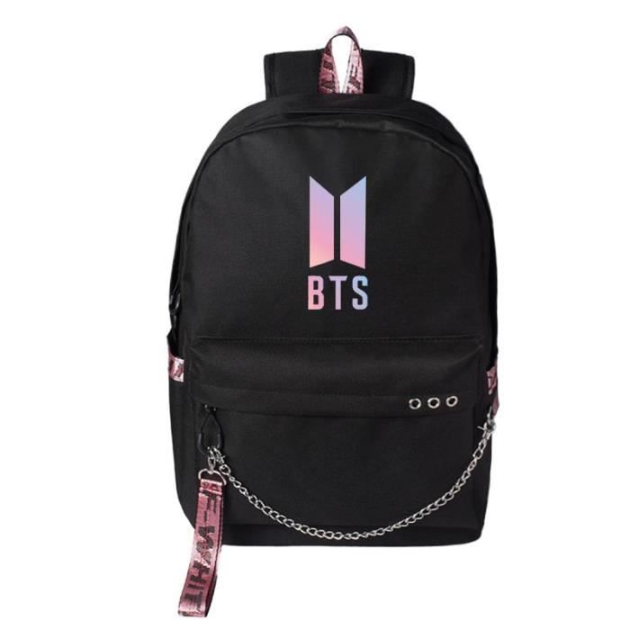 BTS Sac à dos BT21 Fashion Sac Style de L'école Collège ...