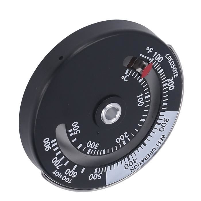 SHE - Thermomètre De Poêle Cadran En Alliage D'aluminium Pointeur En