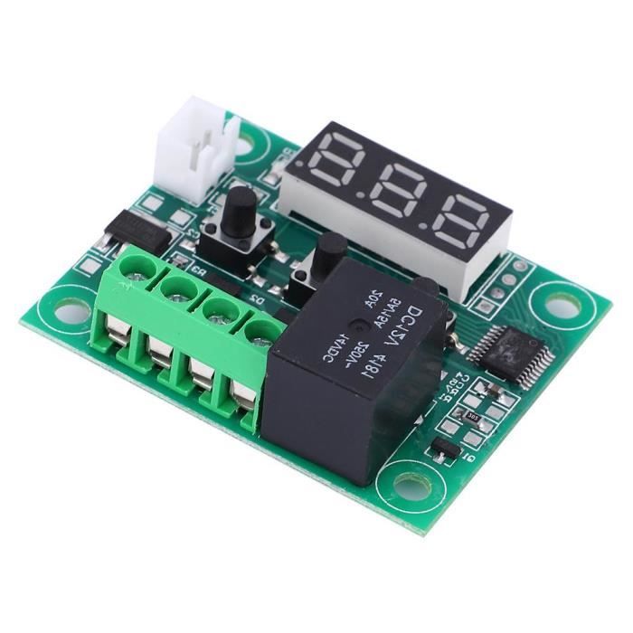 Thermostat Numérique étanche 12V Avec Sonde – Plage -50 à 110°C, Relais 20A, Réglage Précis - 5