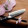 Couperet agrave viande Couteau Santoku 5 pouces VG10 Damas Japonais en acier inoxydable 67 couches japonais Damas Couteaux de[746]-1